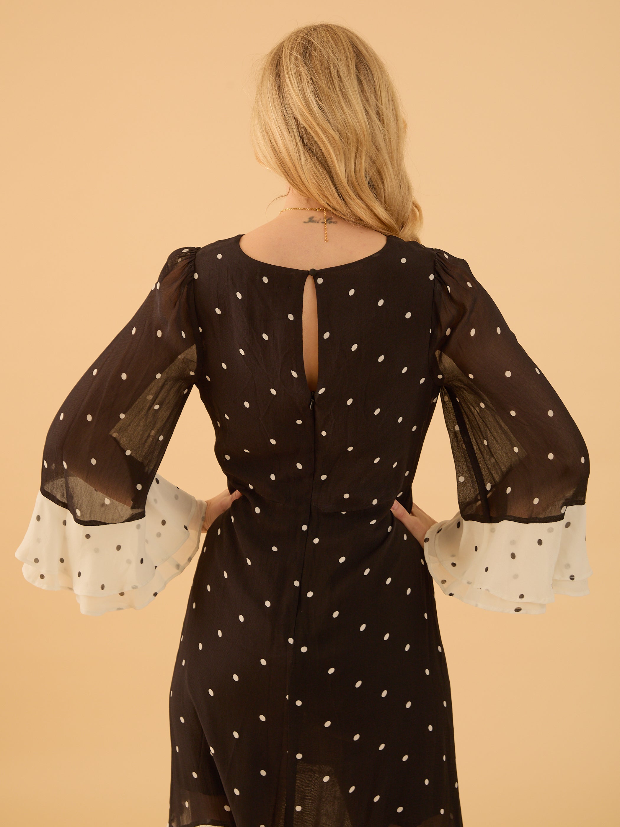 Ella Spot Maxi Dress