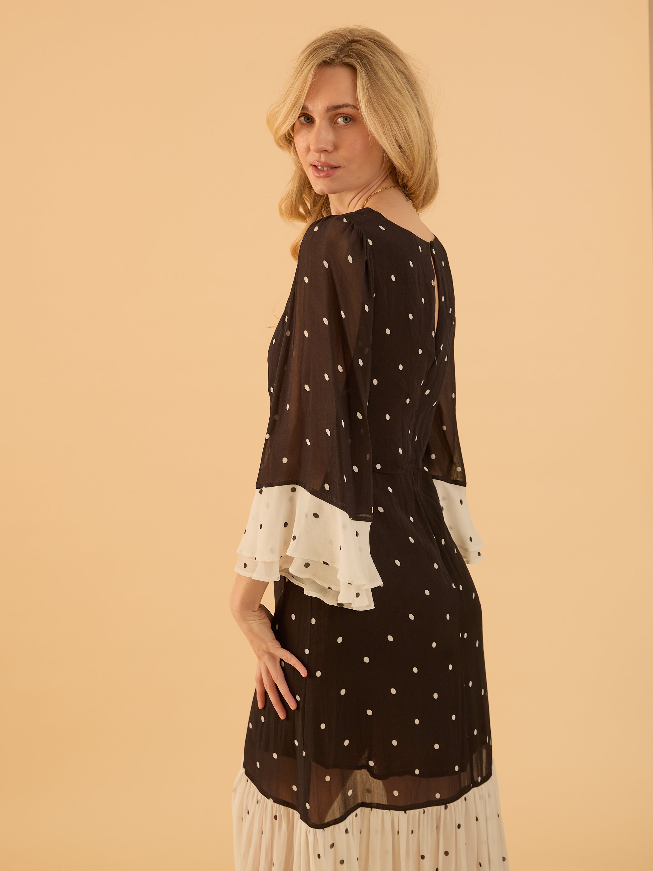 Ella Spot Maxi Dress