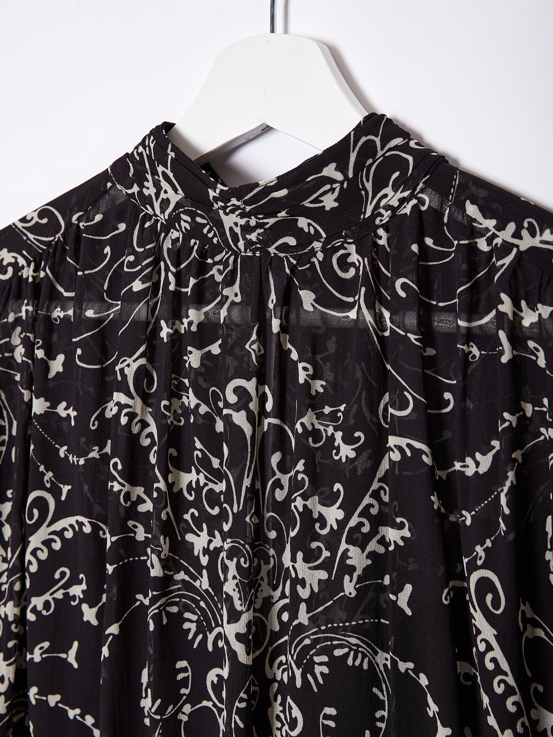 Freya Black Print Blouse