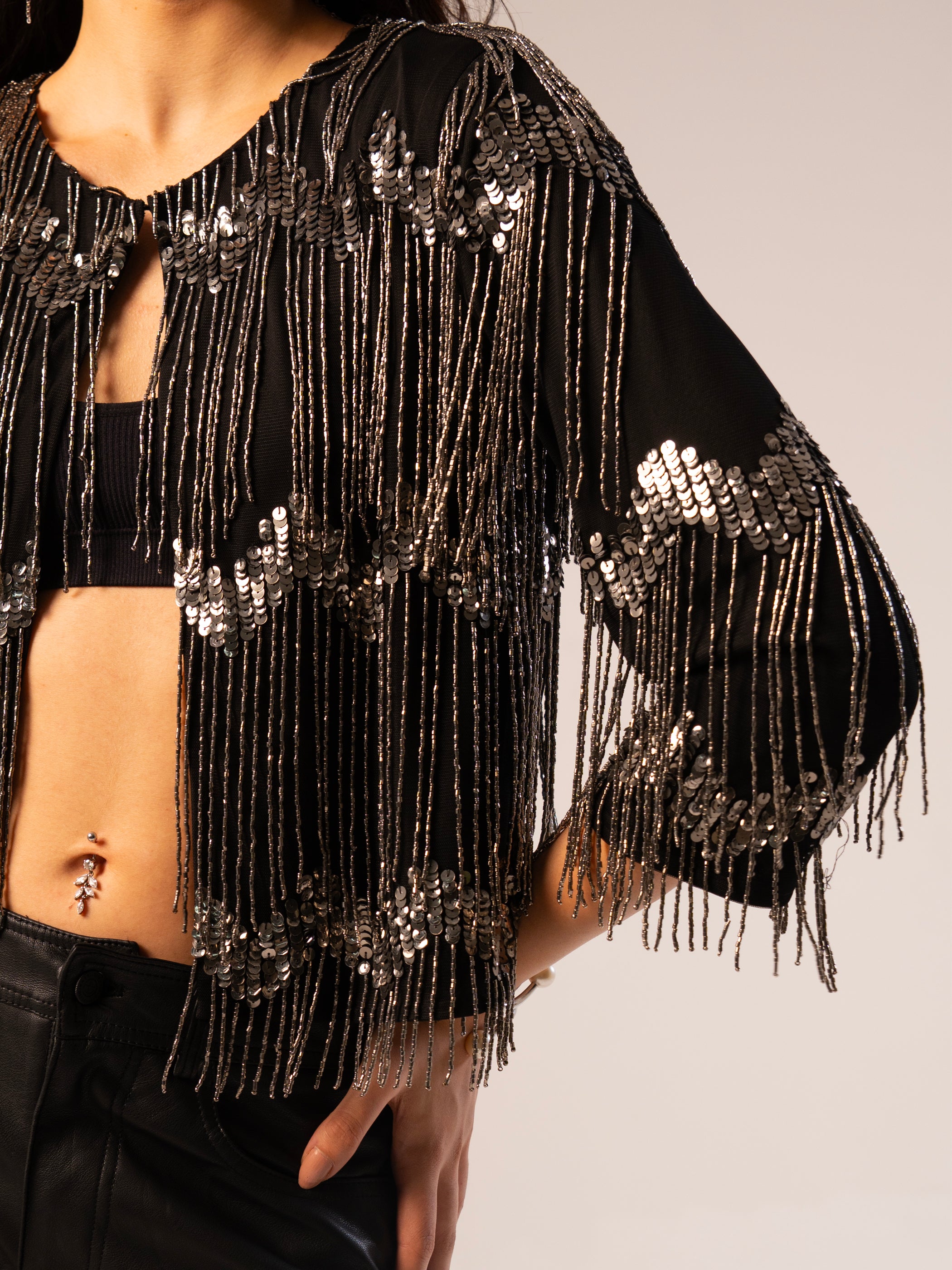 Phoebe Fringe Jacket