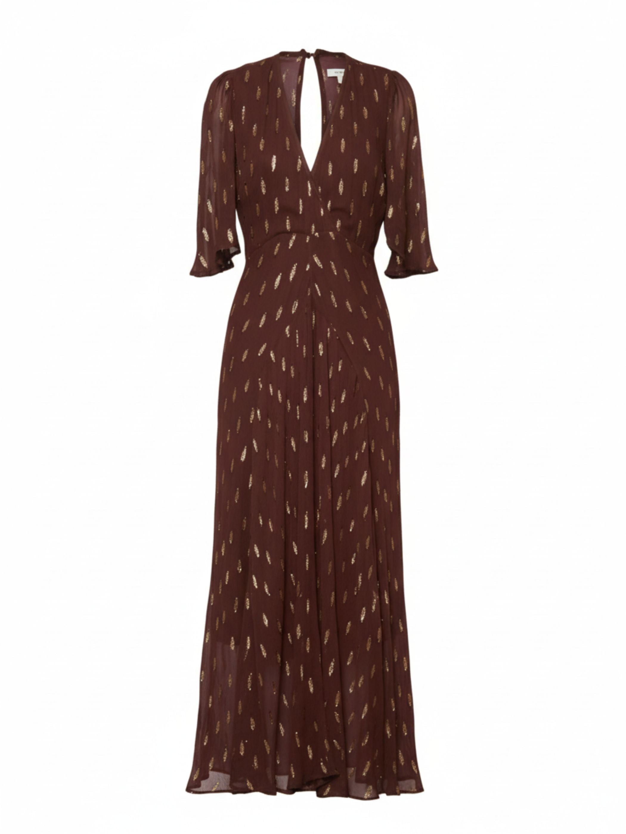 Talia Fudge Sparkle Maxi Dress