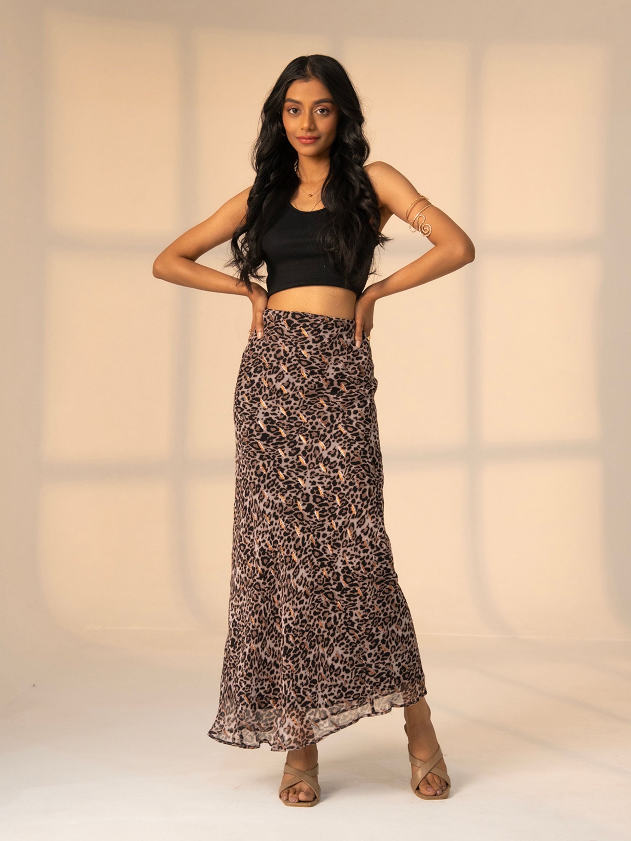 Sienna Print Skirt