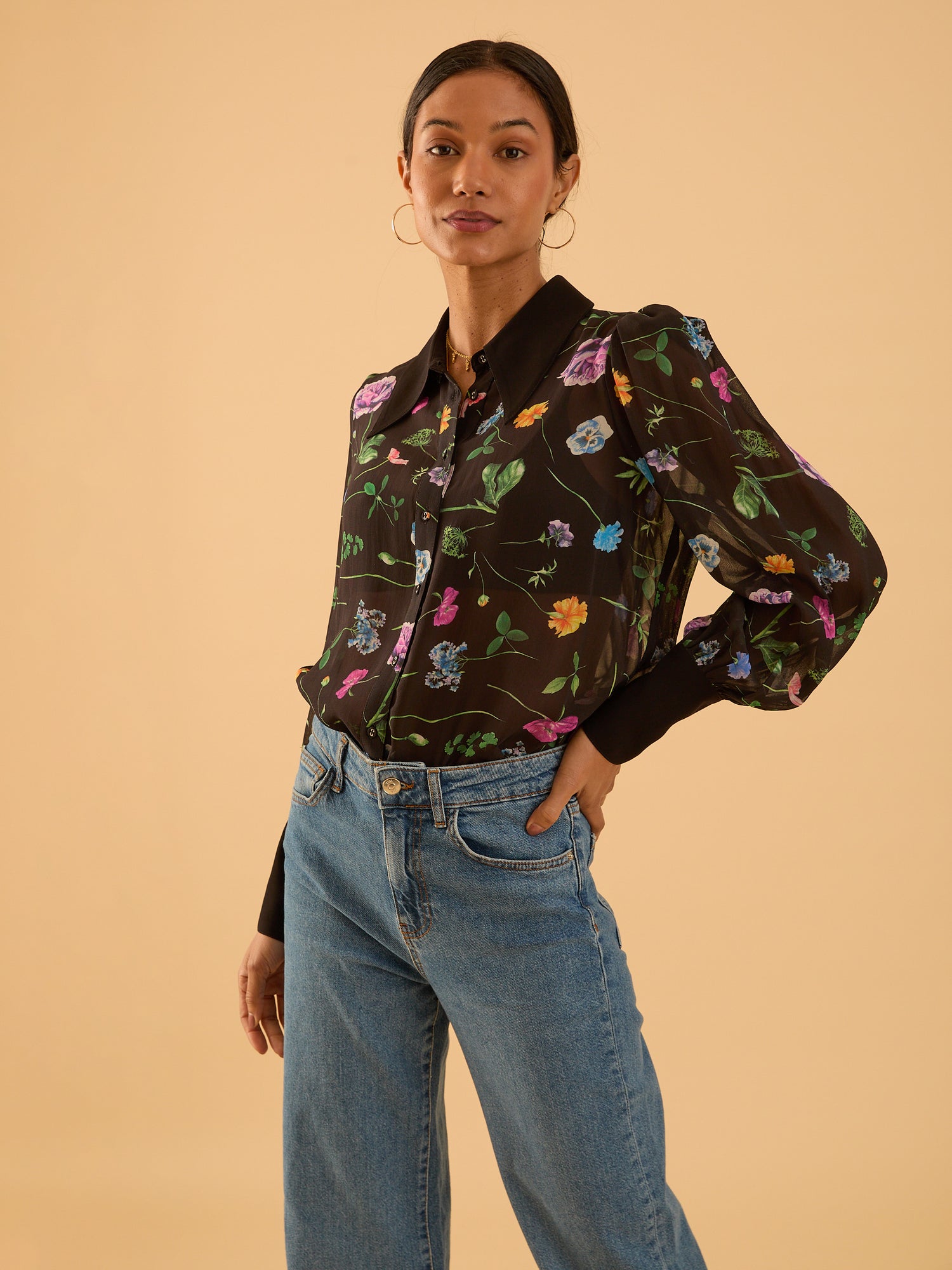 Flora Print Shirt