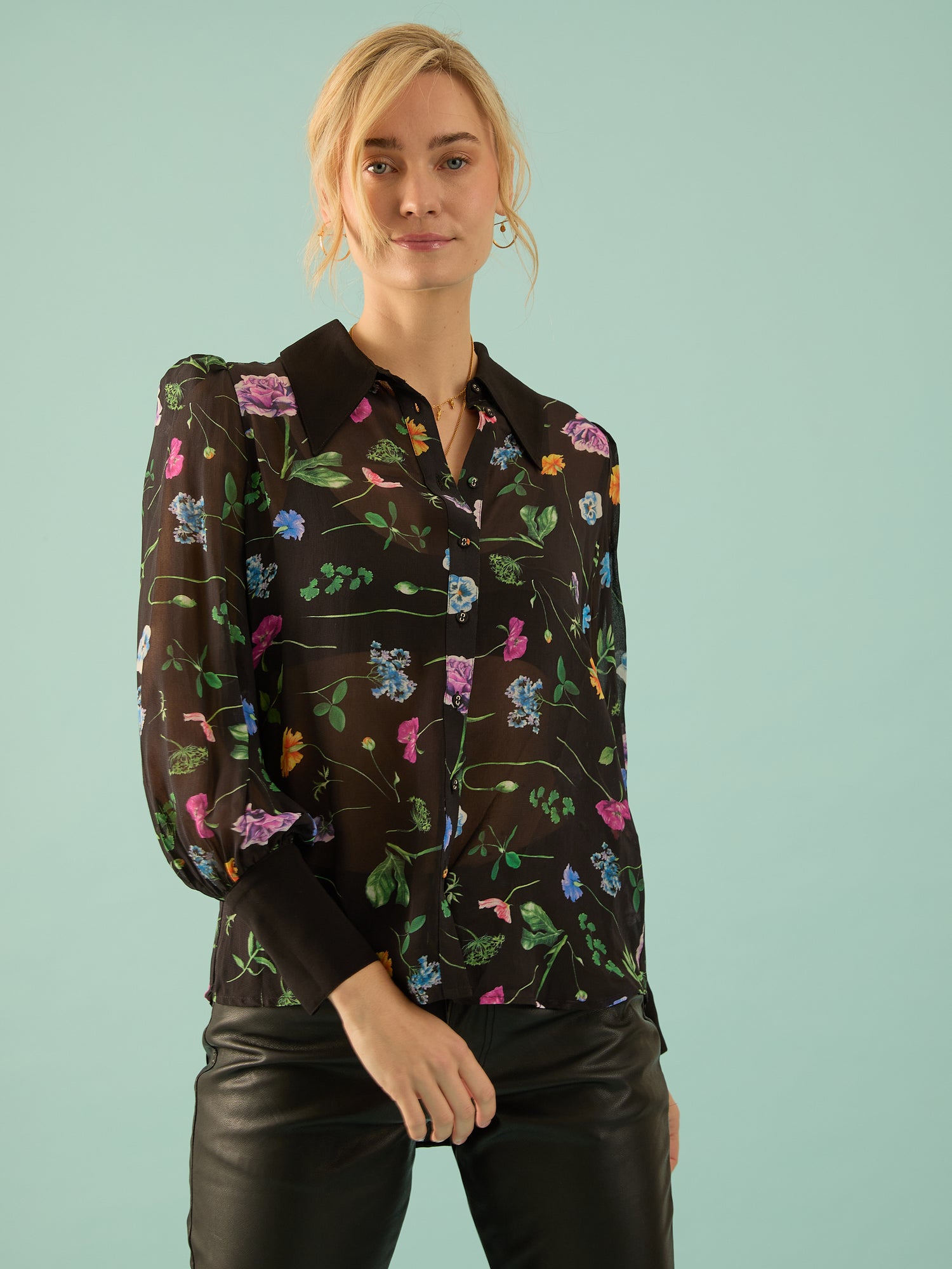 Flora Print Shirt