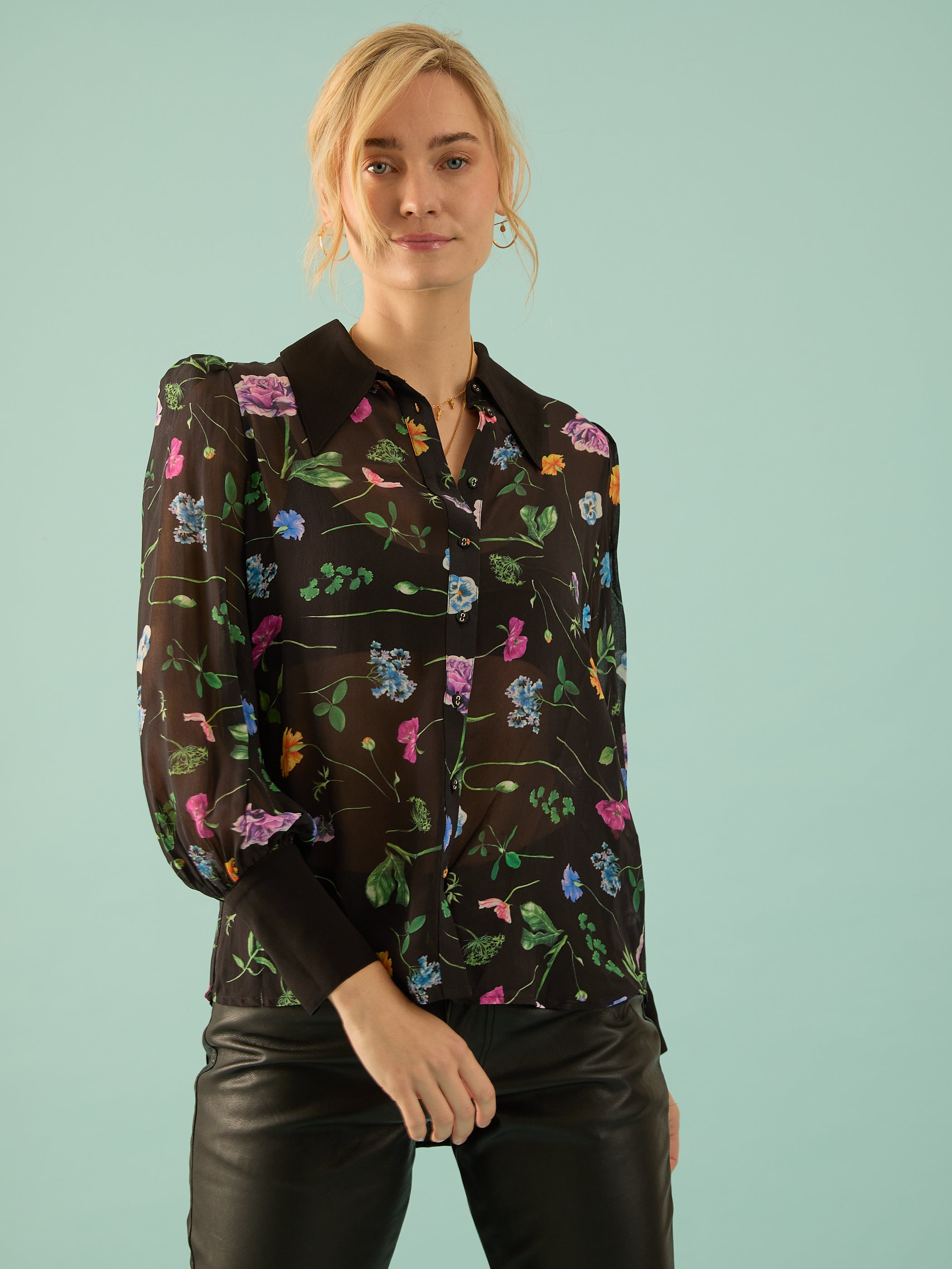 Flora Print Shirt