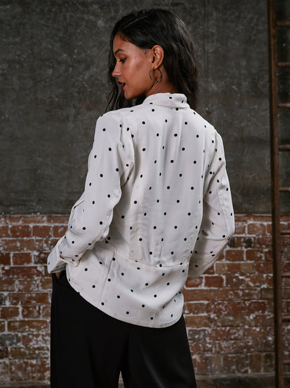 Ella Spot Print Blouse