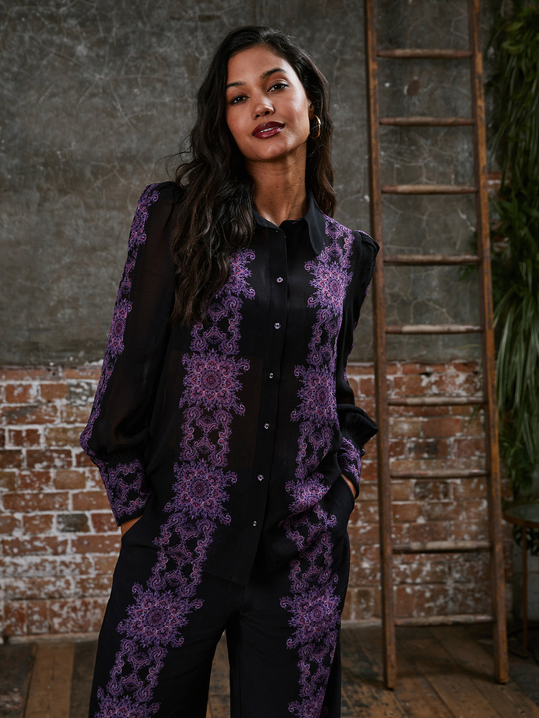 Nancy Print Shirt