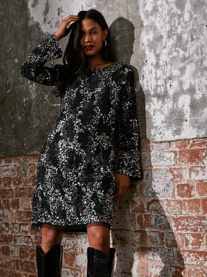 Eden Beaded Mini Dress