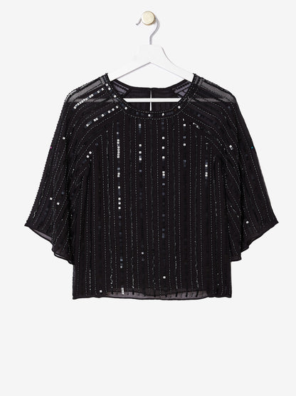 Aurora Sequin Top