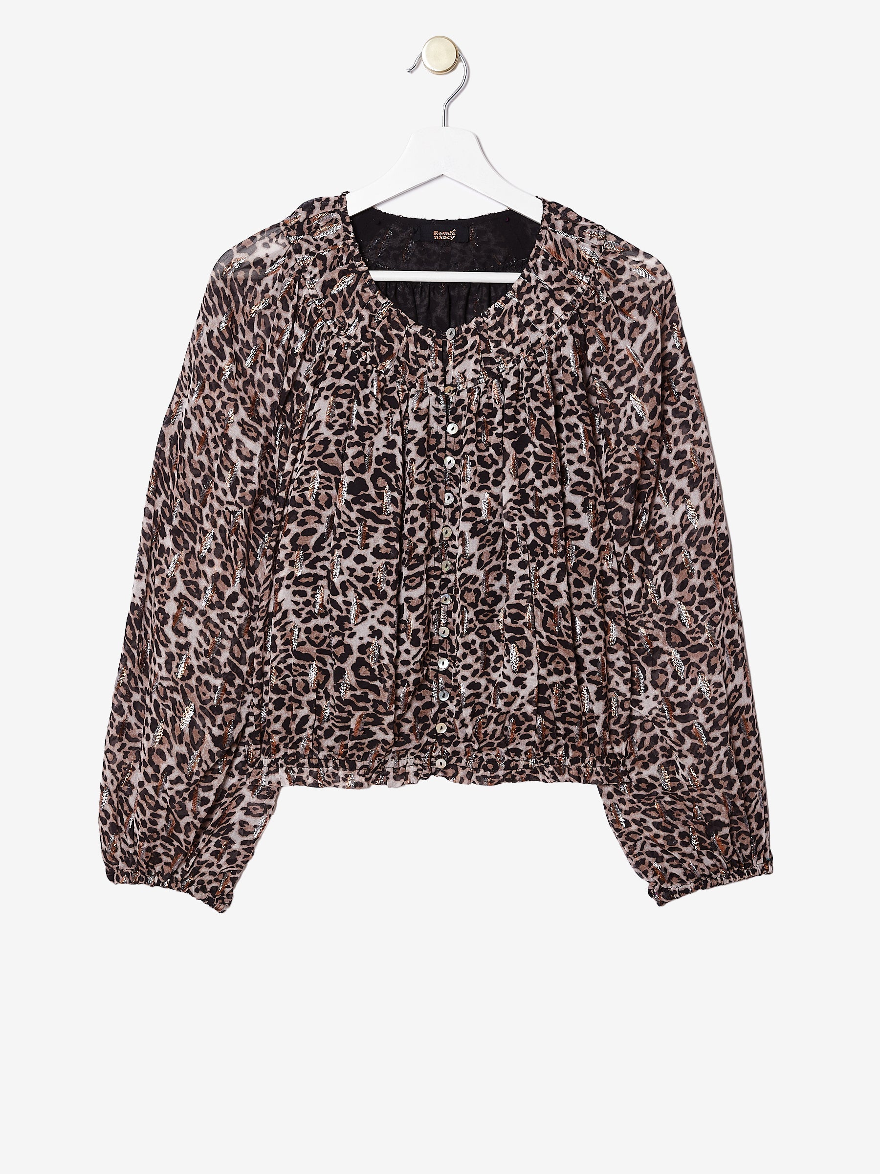 Sienna Print Blouson Blouse