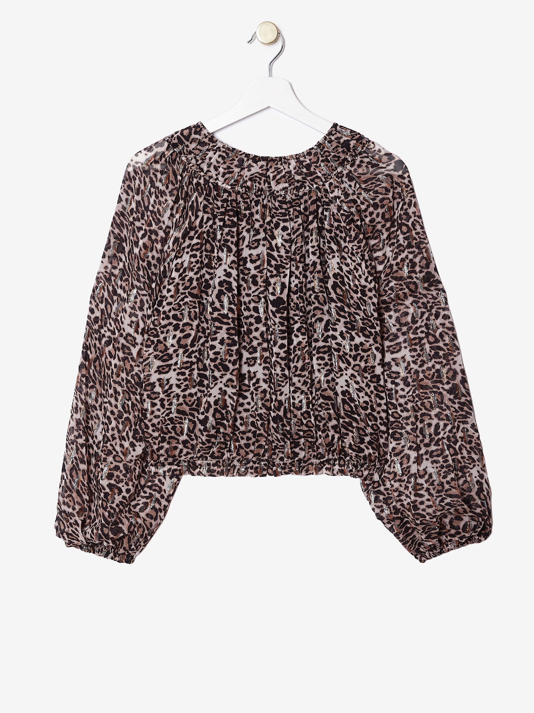 Sienna Print Blouson Blouse