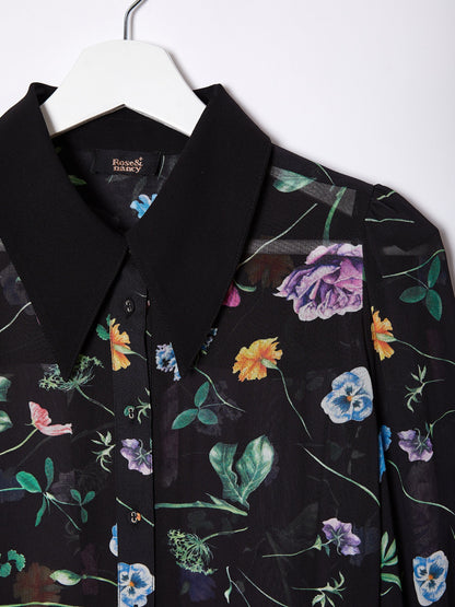 Flora Print Shirt