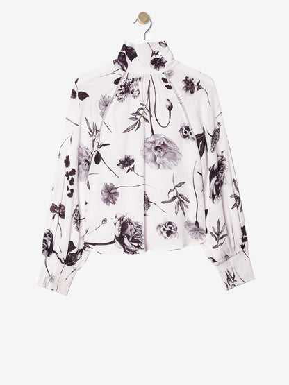 Flora Mono High Neck