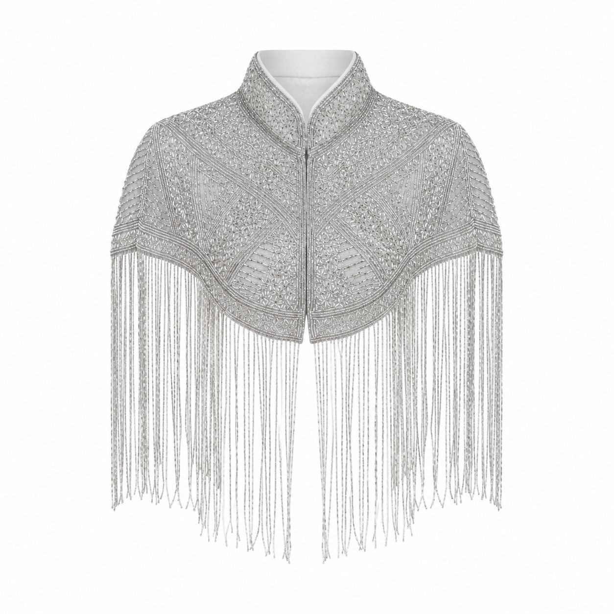 Bonni Statement Fringe Cape