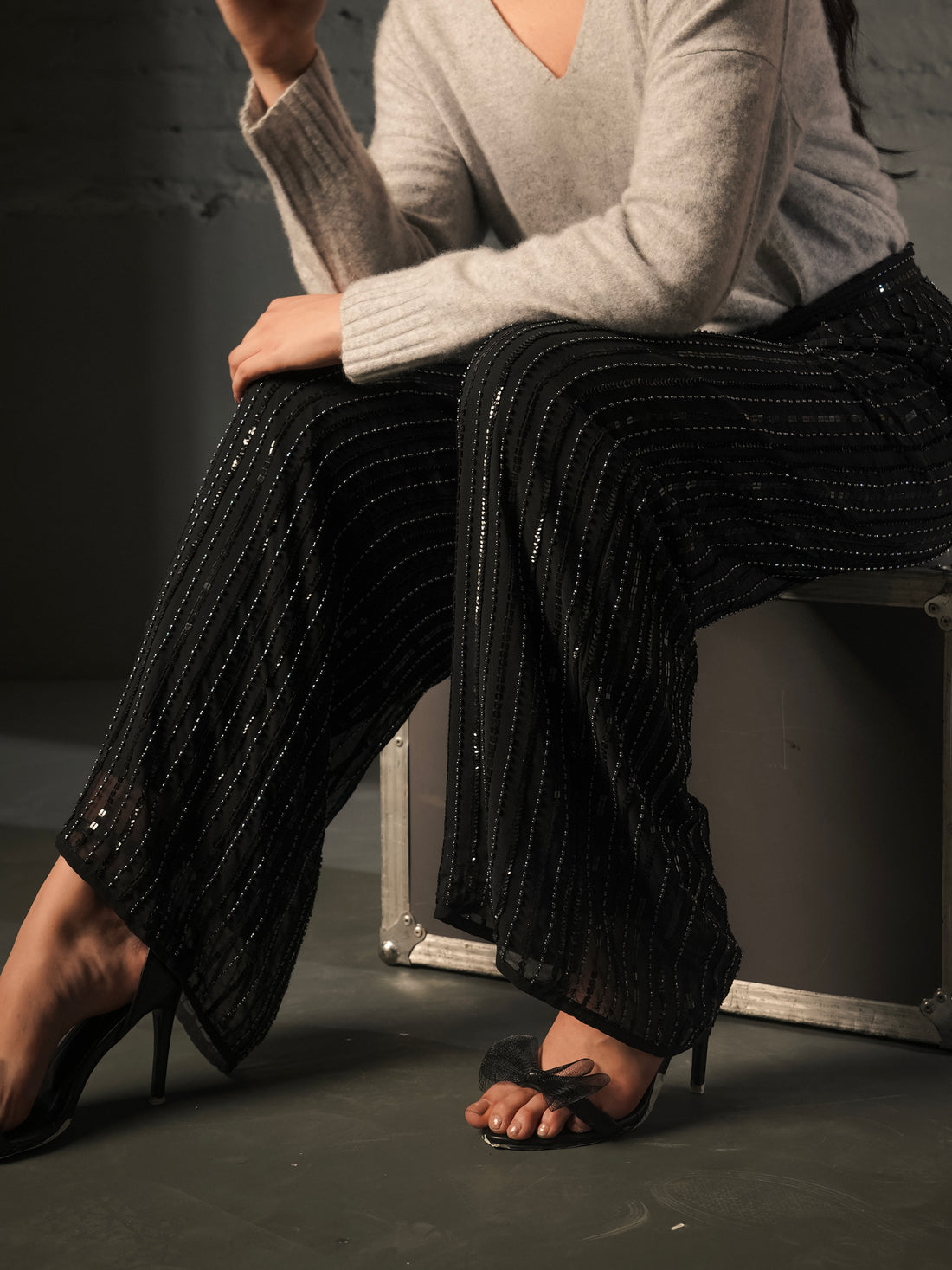 Aurora Sequin Trouser