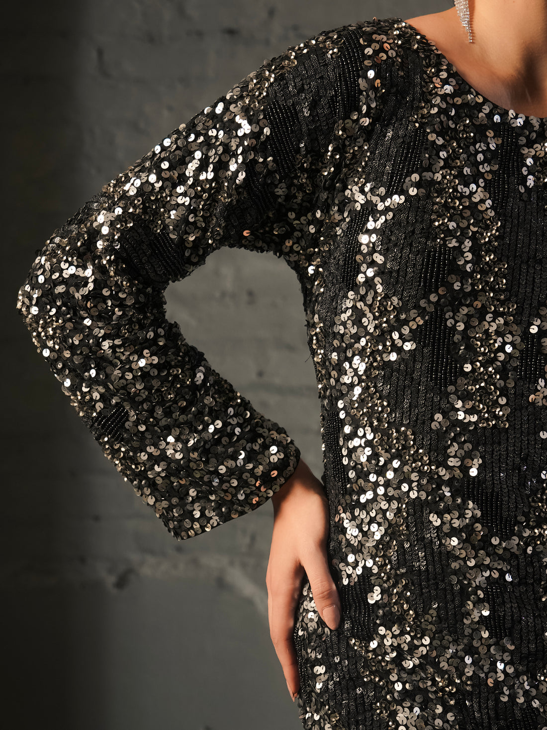 Eden Beaded Mini Dress