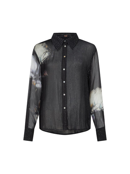 Luna Placement Print Shirt